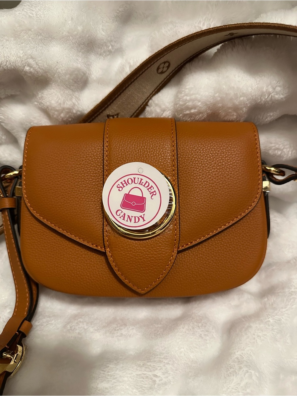 Tan Crossbody Bag